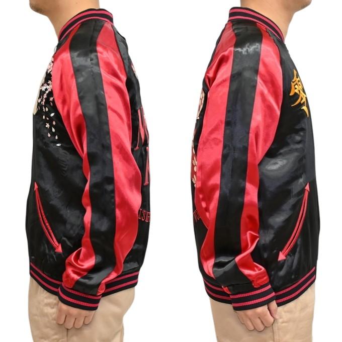 EVANGELION NISHIKI 516352 リバーシブル スカジャン 和華流水 綾波レイ スーベニアジャケット エヴァンゲリオン 錦 メンズ |  | 06