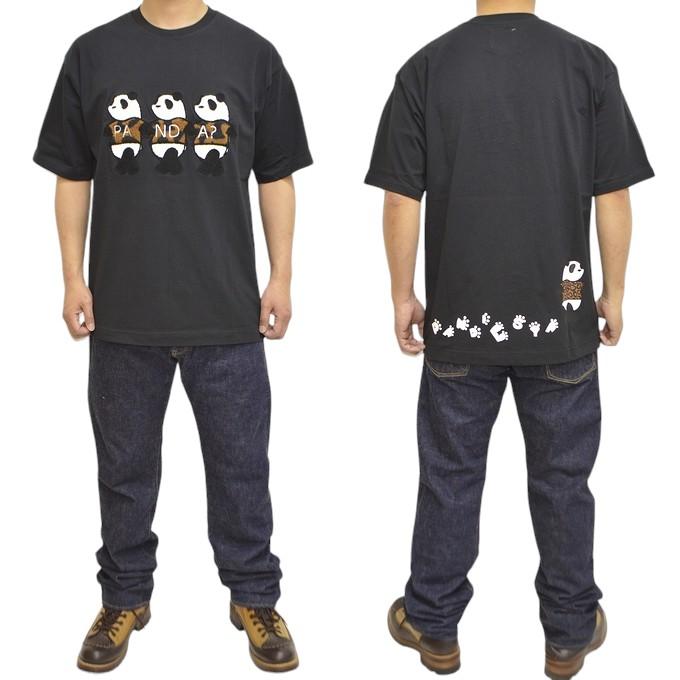 パンディエスタ ジャパン 554320 半袖Ｔシャツ グッドフレンズパンダ Tee 熊猫 PANDIESTA JAPAN トップス メンズ｜roughriders｜08