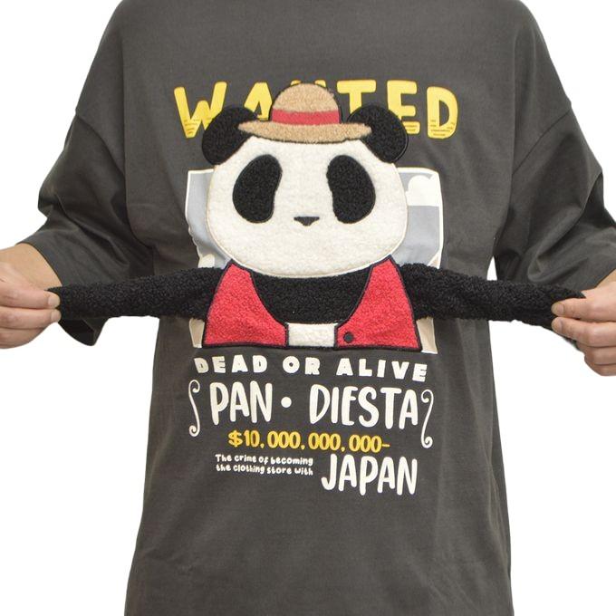 パンディエスタ ジャパン 554471 ビッグ 半袖Ｔシャツ 手ぶらパンダトリック BIG Tee 熊猫 PANDIESTA JAPAN トップス メンズ｜roughriders｜09