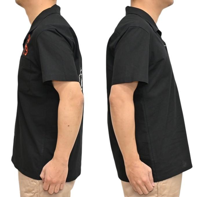 ステュディオ・ダルチザン STUDIO D´ARTISAN 5743 ボーリングシャツ 半袖シャツ アメカジ トップス | STUDIO D'ARTISAN | 03