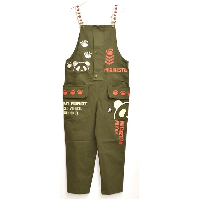 パンディエスタ PANDIESTA 592957 ベイカーポケット付き サロペット