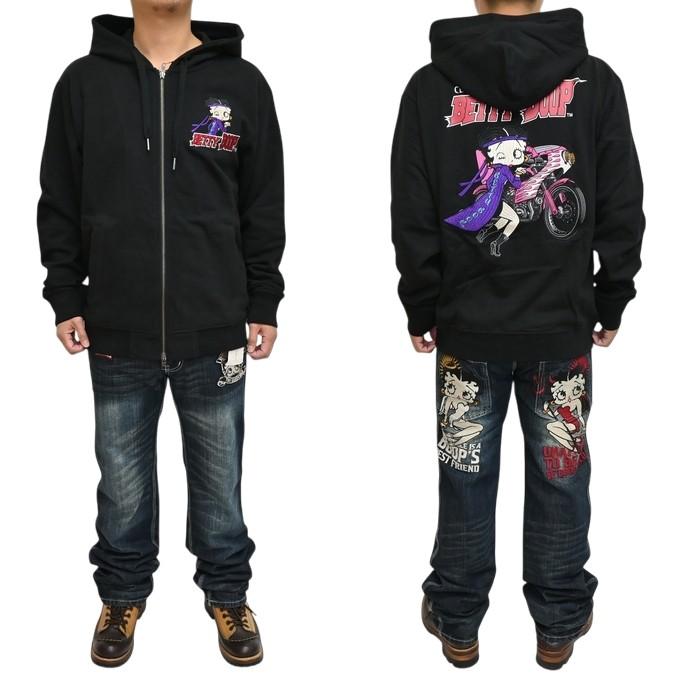 BETTY BOOP（ベティ ブープ） ローブローナックル 595861 フルジップ