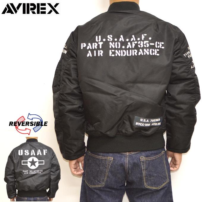 AVIREX（アヴィレックス） 7832252006 6122136 MA-1 ステンシル