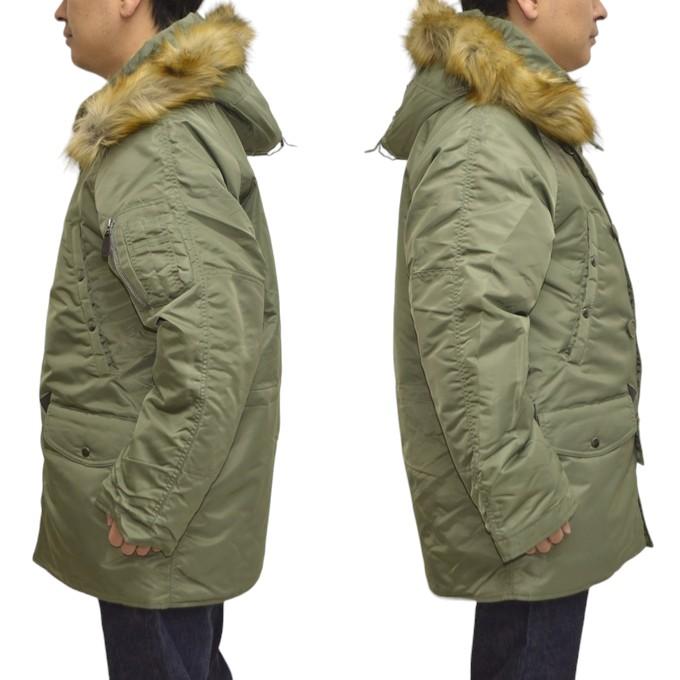 ⭐️値下げ❗️AVIREX ミリタリージャケット/フライトジャケット 美品 XL AVIREX（アヴィレックス） 783-5952030 N-3B コマーシャル フライト