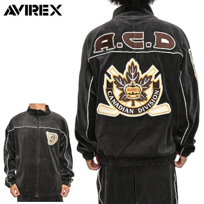 AVIREX（アヴィレックス） 783-5230024 ベロア ラグランスリーブ