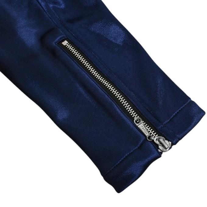 極美品　バンソン　シングルライダース　ネイビー　38 青　ジャケット VANSON（バンソン） 当店別注 VANSON ABV-2301BLUE ボンディング