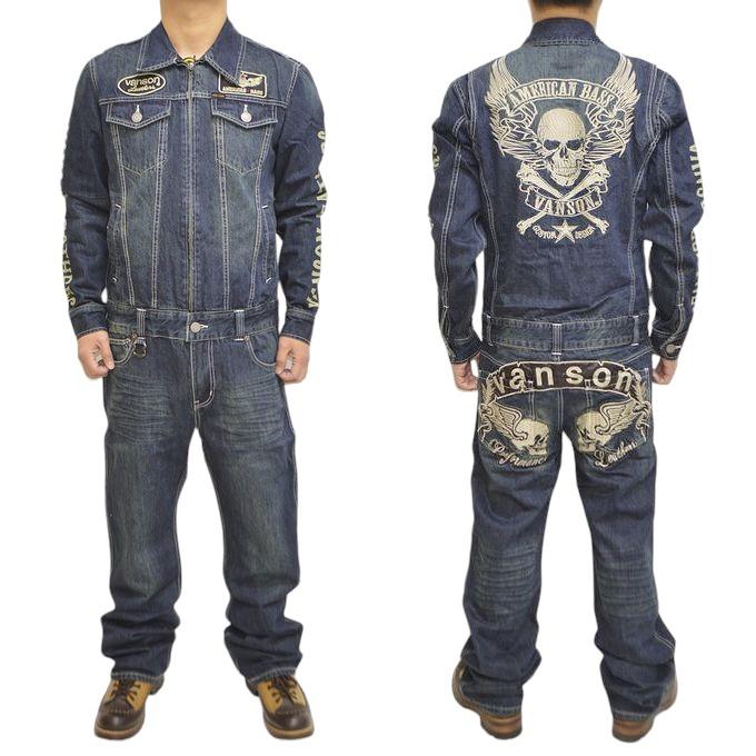 VANSON 当店別注 バンソン ABV-705 ABV-2202 デニム