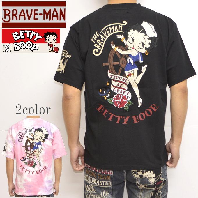 BETTY BOOP（ベティ ブープ） ブレイブマン BBB-2313 半袖Tシャツ