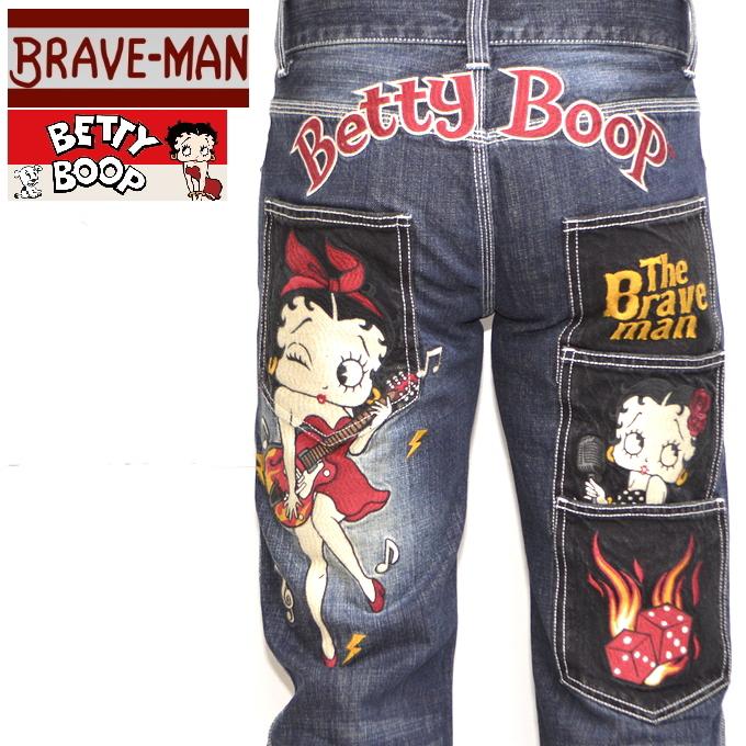 BETTY BOOP ブレイブマン ベティブープ BBB-2327 3連ポケット BETTY BOOP ブレイブマン ベティブープ BBB-2327 3連ポケット
