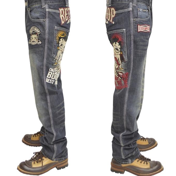 BETTY BOOP ブレイブマン ベティブープ BBB-2348 デニムパンツ