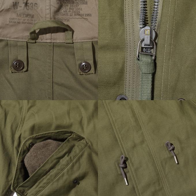 BUZZ RICKSON'S バズリクソンズ BR12266 Type M-51 パーカー モッズ