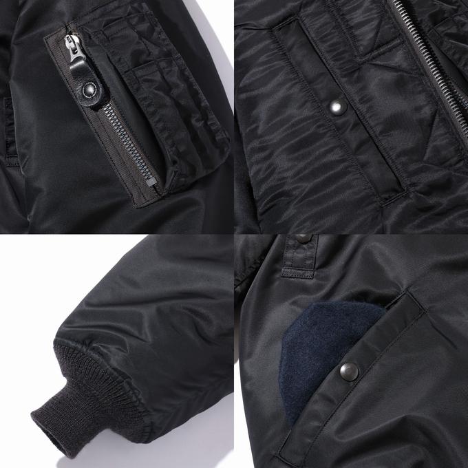 BUZZ RICKSON'S バズリクソンズ BR15414 BLACK MA-1 フライト