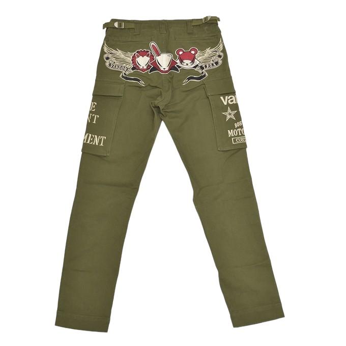 バンソン VANSON×クローズ WORST CRV-2407 ストレッチ カーゴパンツ