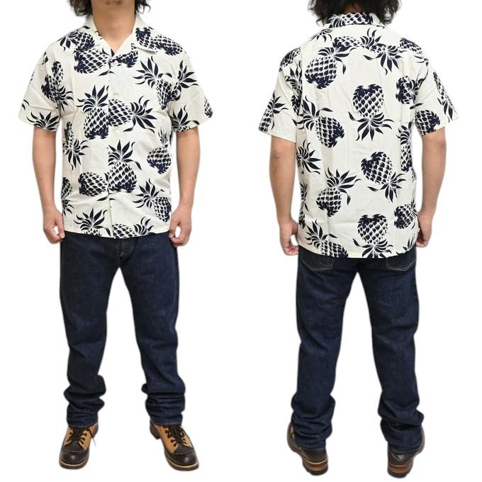 デュークカハナモク DUKE KAHANAMOKU DK37811 半袖シャツ コットンハワイアンシャツ DUKE'S PINEAPPLE パイナップル メンズ トップス | DUKE KAHANAMOKU | 10