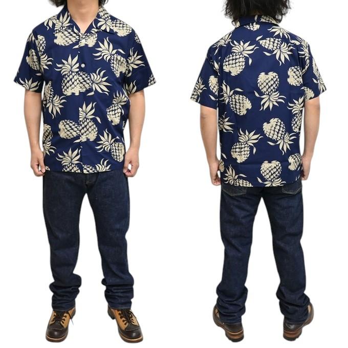 デュークカハナモク DUKE KAHANAMOKU DK37811 半袖シャツ コットンハワイアンシャツ DUKE'S PINEAPPLE パイナップル メンズ トップス | DUKE KAHANAMOKU | 11