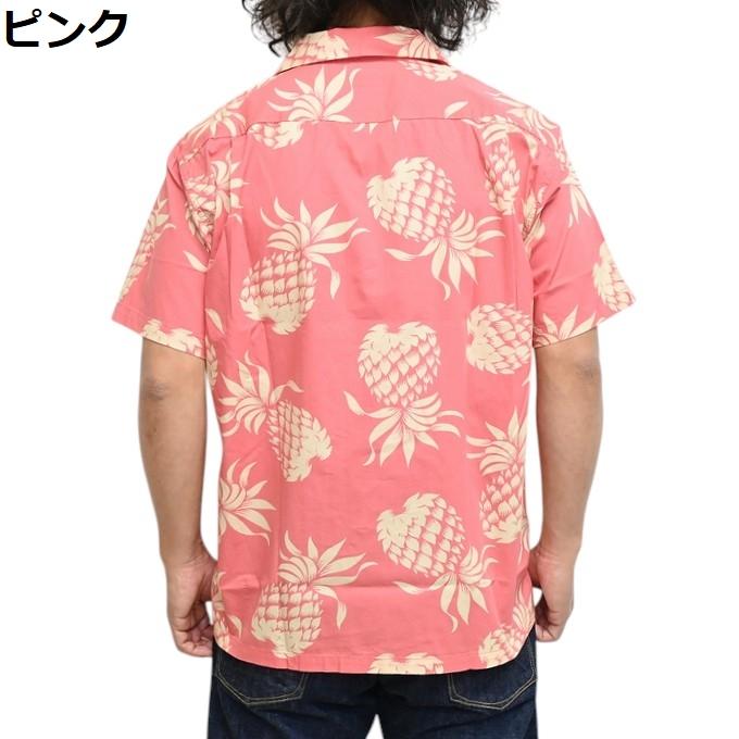 デュークカハナモク DUKE KAHANAMOKU DK37811 半袖シャツ コットンハワイアンシャツ DUKE'S PINEAPPLE パイナップル メンズ トップス | DUKE KAHANAMOKU | 06