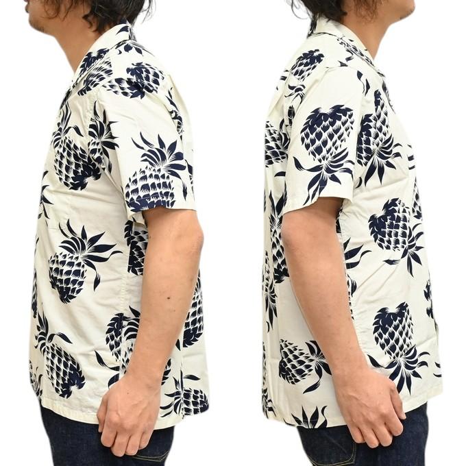 デュークカハナモク DUKE KAHANAMOKU DK37811 半袖シャツ コットンハワイアンシャツ DUKE'S PINEAPPLE パイナップル メンズ トップス | DUKE KAHANAMOKU | 07