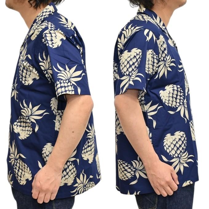デュークカハナモク DUKE KAHANAMOKU DK37811 半袖シャツ コットンハワイアンシャツ DUKE'S PINEAPPLE パイナップル メンズ トップス | DUKE KAHANAMOKU | 08