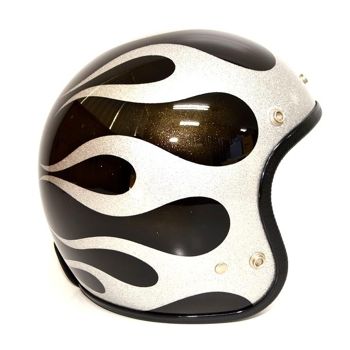 AVENGER HELMETS アベンジャーヘルメット フレイム シルバー色 バイカー ハーレー | AVENGER HELMET | 02