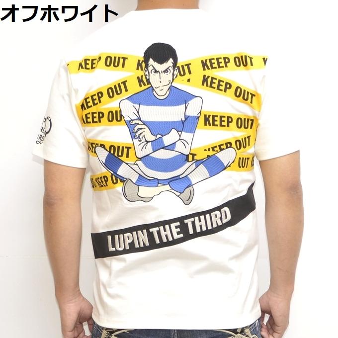 ルパン三世 LPN-2101 半袖Tシャツ 天竺半袖TEE KEEP OUT LUPIN THE