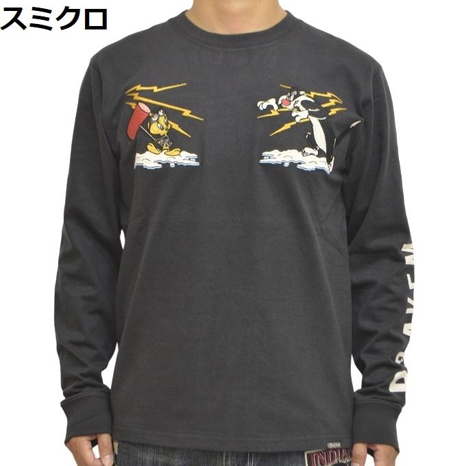 ブレイブマン] ルーニーテューンズ LTB-2402 天竺 長袖Tシャツ ロンT