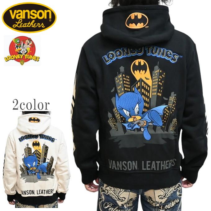 VANSON（バンソン） ルーニーテューンズ LTV-2503 裏毛 フルジップ 