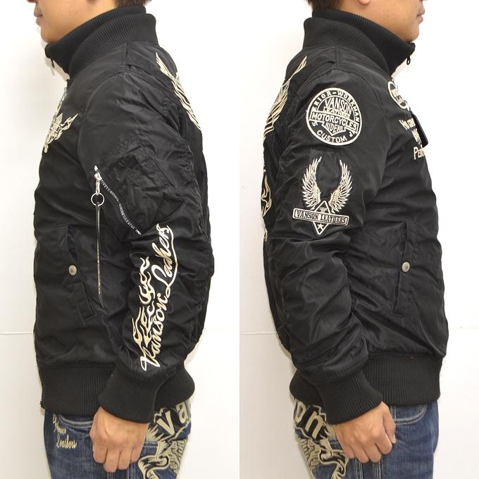 VANSON（バンソン） VANSON NVJK-2205 MA-1 フライトジャケット