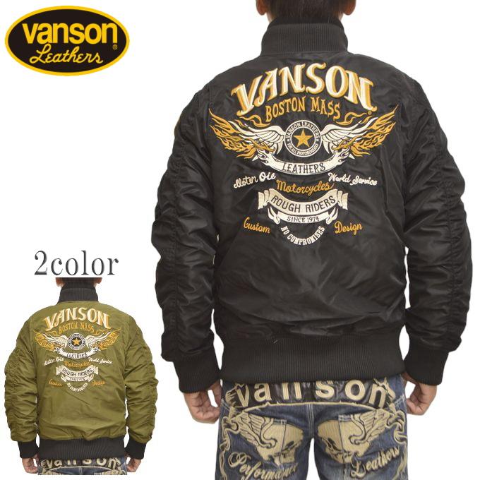VANSON バンソン NVJK-2304 MA-1 フライトジャケット ミリタリー 