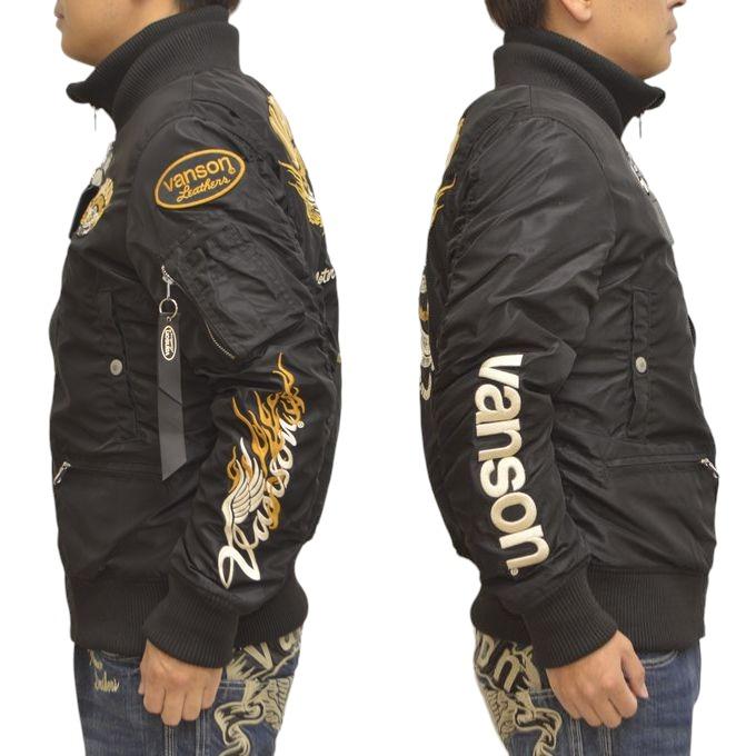 VANSON（バンソン） VANSON NVJK-2304 MA-1 フライトジャケット
