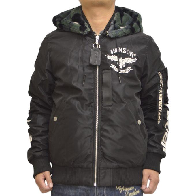 VANSON（バンソン） VANSON NVJK-2306 リバーシブルナイロンジャケット 