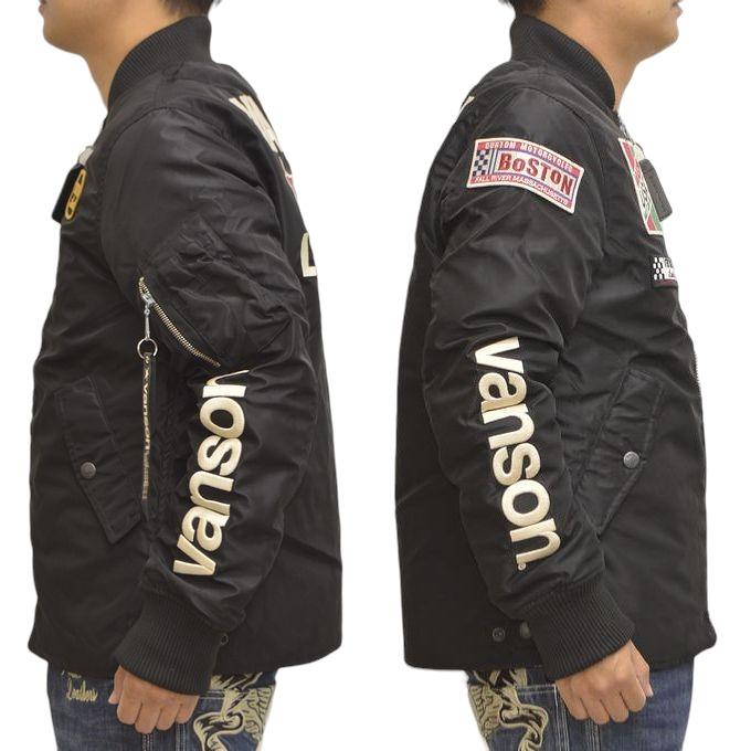 VANSON（バンソン） VANSON NVJK-2308 オープンボトム MA-1 フライト