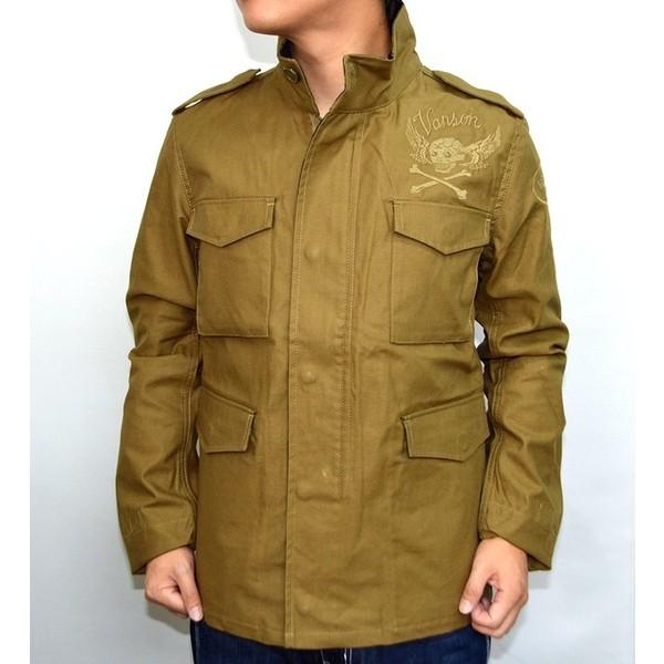 VANSON（バンソン） VANSON NVSL-611 M-65シャツ 長袖シャツ