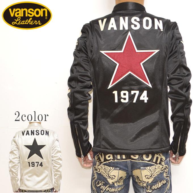 バンソン VANSON NVSZ-2215 ボンディング シングル ライダース