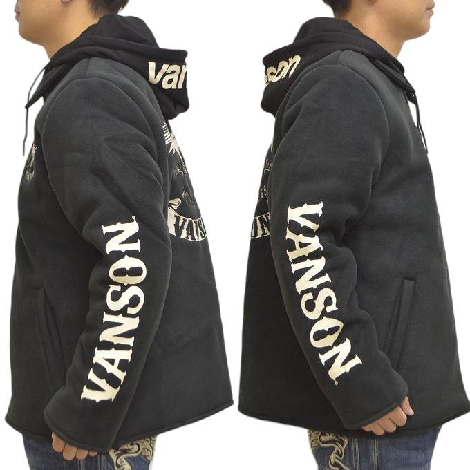 VANSON（バンソン） VANSON NVSZ-2315 フリース中綿 ジャケット ボーン