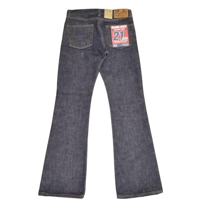 児島ジーンズ KOJIMA GENES RNB-1221B 21oz ブーツカット デニムパンツ
