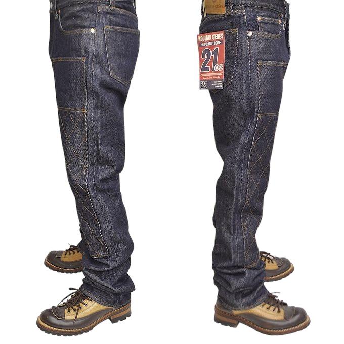 児島ジーンズ KOJIMA GENES RNB-1221WK 21oz ダブルニー ストレート