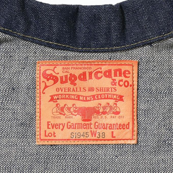 新品★シュガーケーン SC19010 サイズ44 リジット デニムジャケット 新品☆シュガーケーン SC19010 サイズ44 リジット デニム
