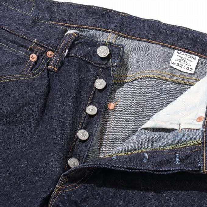 SUGAR CANE スリムテーパードジーンズ SC42021A SUGAR CANE シュガーケーン SC42021 14.25oz デニム スリムテーパード