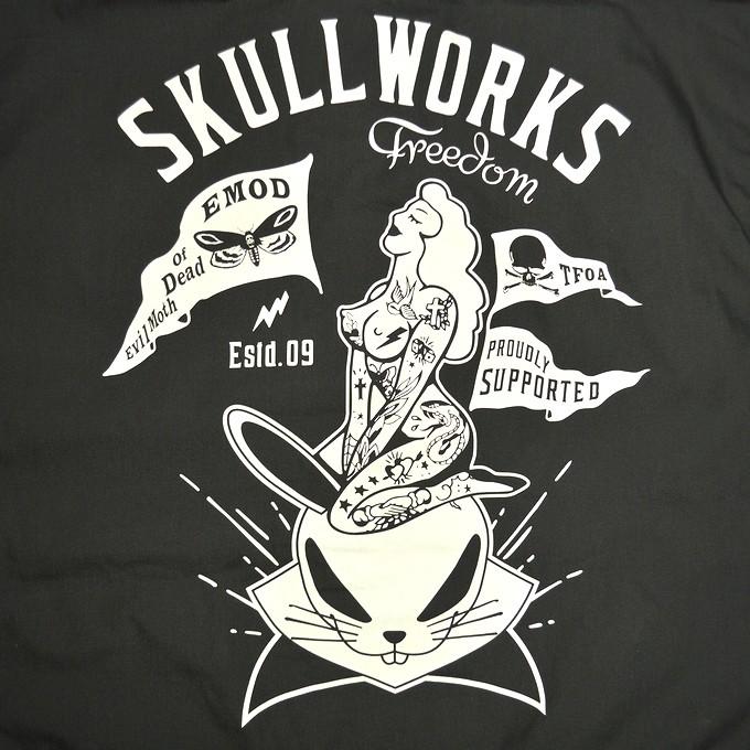 SKULLWORKS スカジャン T.F.O.A. クローズ SKULLWORKS