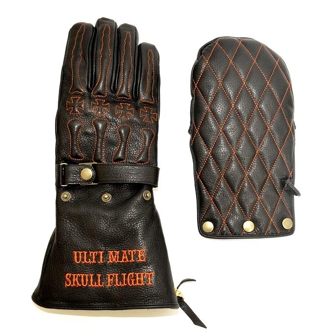 スカルフライト ガントレット 裏ボア