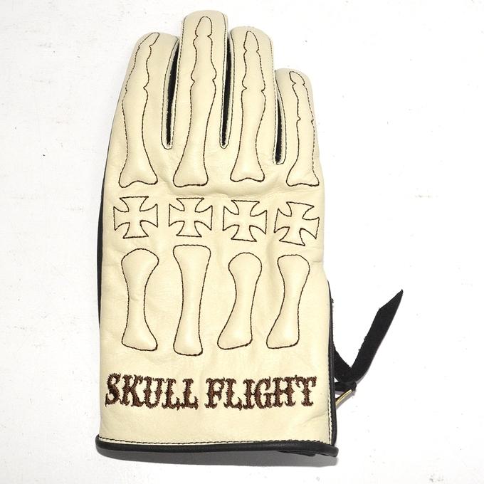 SKULL FLIGHT スカルフライト 3シーズン対応撥水加工オールレザー
