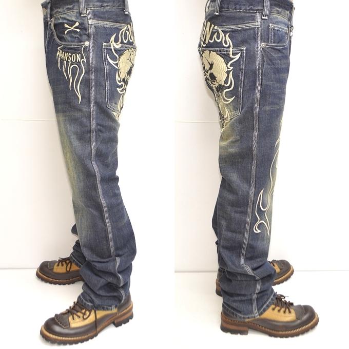 VANSON バンソン SP-B-32 デニムパンツ ジーンズ インディゴ色 VANSON バンソン SP-B-32 デニムパンツ ジーンズ インディゴ色