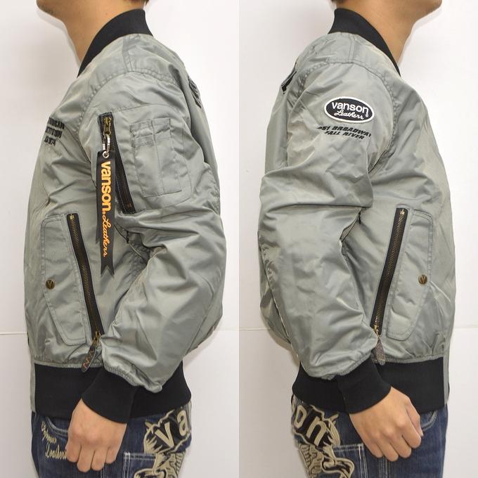 VANSON（バンソン） VANSON SVS2303S ナイロン MA-1 ジャケット