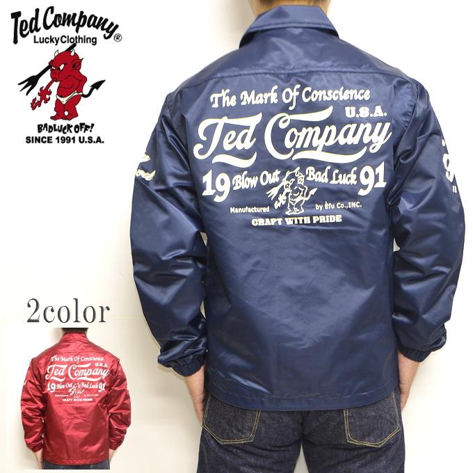 新品本物 テッドマン Tedman Tcnj 040 コーチ ジャケット Tedman ウインドブレーカー メンズ アウター 現金特価 Vinylspotnyc Com