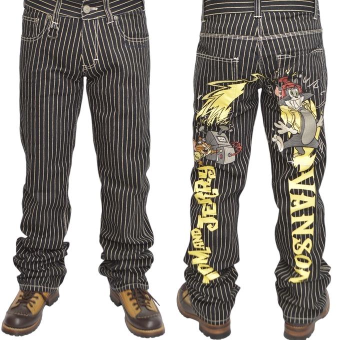 VANSON（バンソン） VANSON TOM and JERRY TJV-2314 デニムパンツ