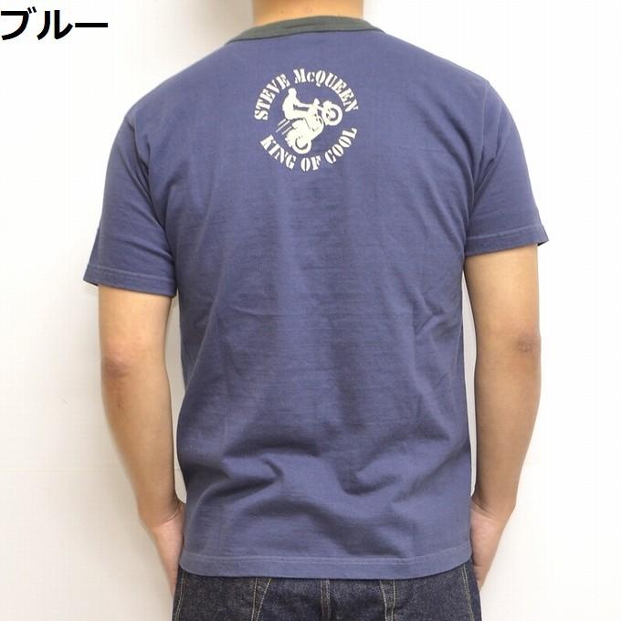 トイズマッコイ TOYS McCOY TMC2026 半袖Ｔシャツ スティーブマックィーン S.McQUEEN TEE COOLER KING メンズ トップス｜roughriders｜07