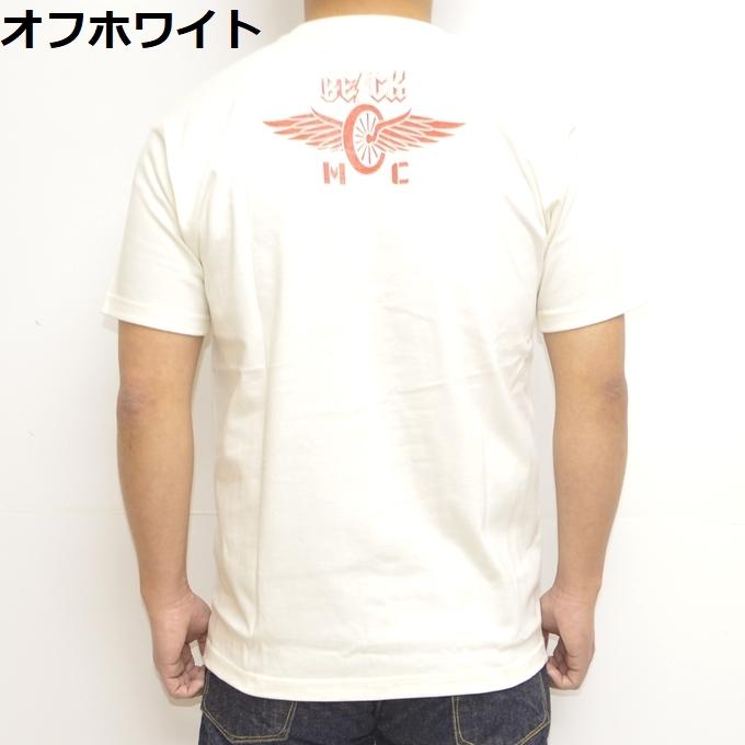 トイズマッコイ TOYS McCOY TMC2129 半袖Ｔシャツ ベック MOTORCYCLE CLUB TEE BECK NORTHEASTER MC メンズ トップス｜roughriders｜05