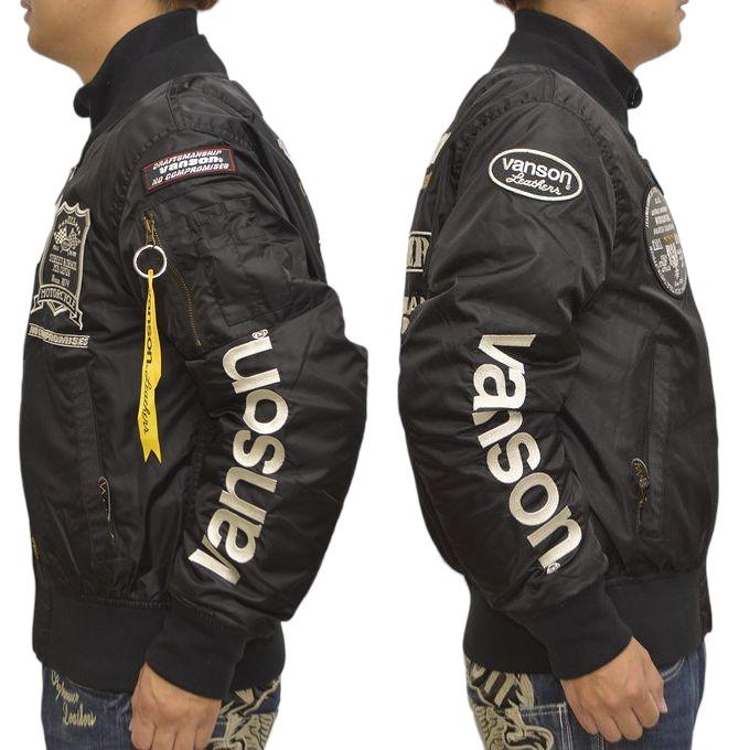 VANSON（バンソン） VANSON VS23109W MA-1 ジャケット プロテクター