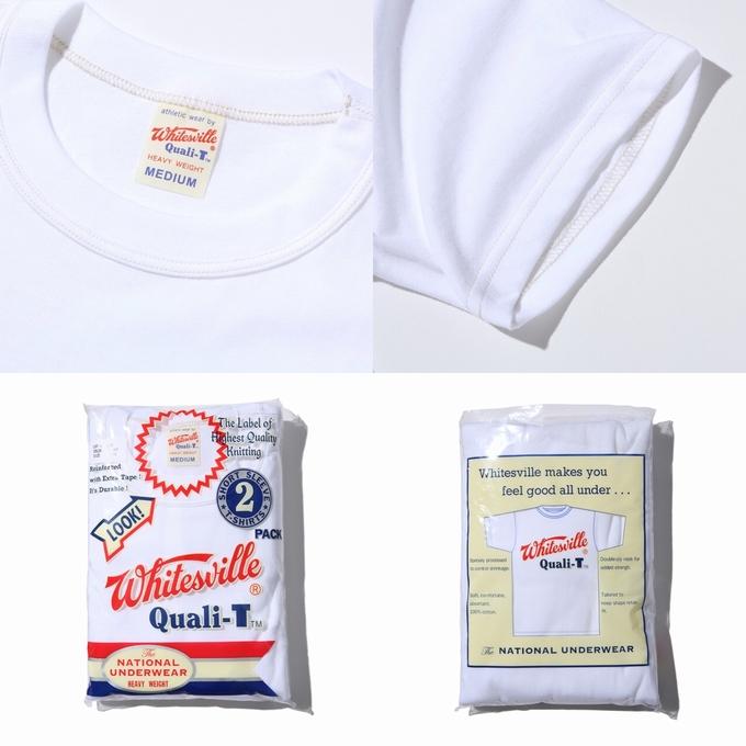 WHITESVILLE ホワイツビル WV73544 半袖Tシャツ 2枚組 クルーネック
