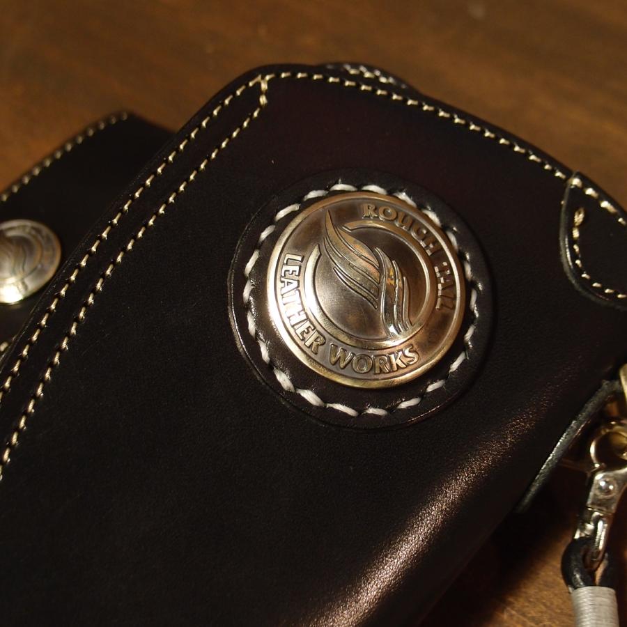 シースデュラブル ロングウォレット Bタイプ ブラック ○ バイカーズ